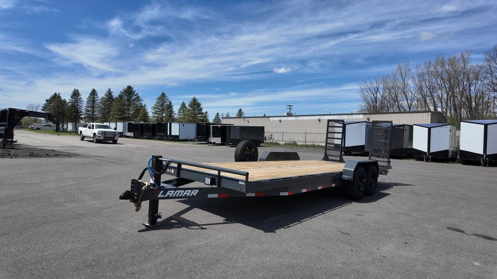 22' H6 Bumper Pull 8K Axles 2' Dovetail - Equipment Trailers - TrailerSwap