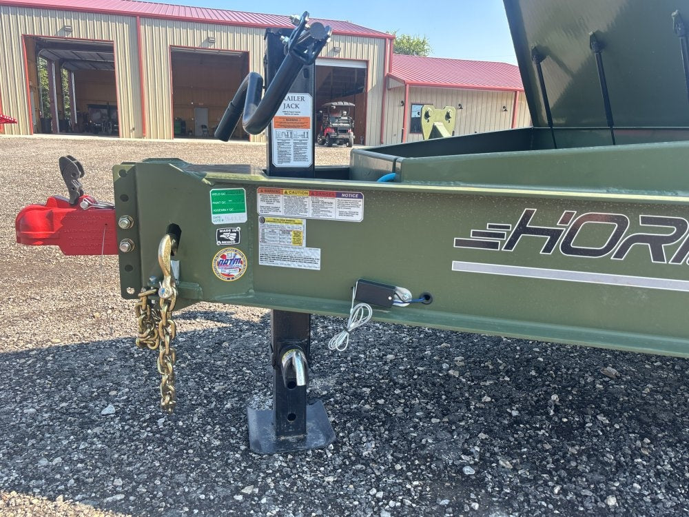 22' HEH Equipment Trailer (2) 10K Axles, Drive Over Fenders, 3' Dove W/ Mountain Ramps - Low Profile Equipment Trailers - TrailerSwap