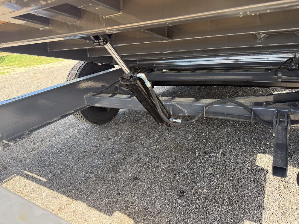 22' HEH Equipment Trailer 82" Wide, W/ 3' Dove W/ Mountain Ramps - Low Profile Equipment Trailers - TrailerSwap