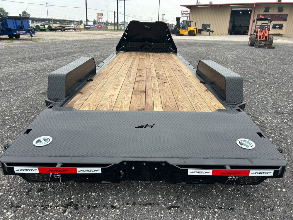 22' Horizon CHZ Equipment Trailer - (2) 5.2K Axles - Low Profile Equipment Trailers - TrailerSwap