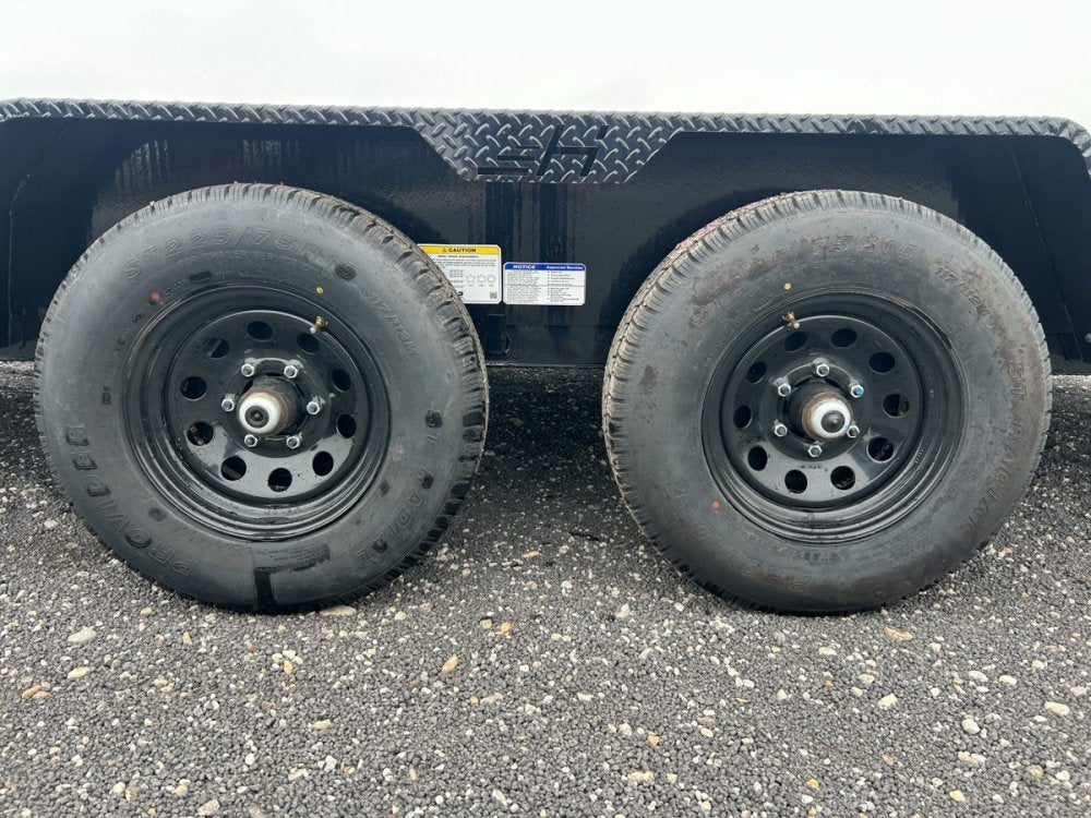 22' Horizon CHZ Equipment Trailer - (2) 5.2K Axles - Low Profile Equipment Trailers - TrailerSwap
