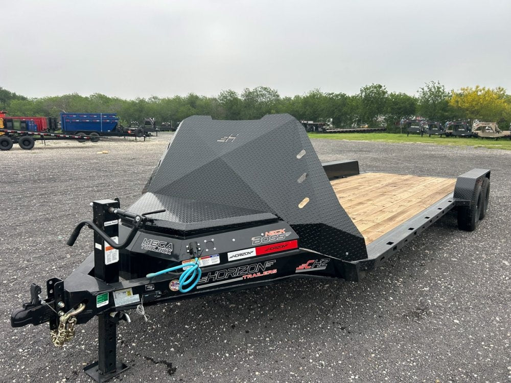 22' Horizon CHZ Equipment Trailer - (2) 5.2K Axles - Low Profile Equipment Trailers - TrailerSwap