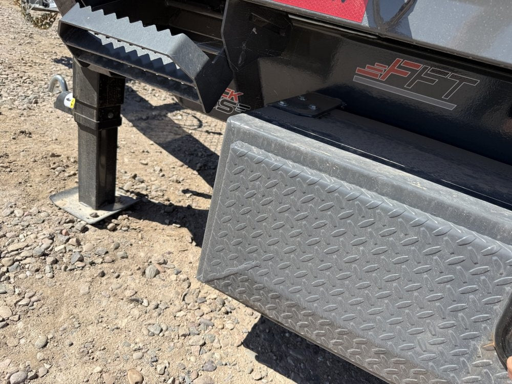 22' Horizon FFT Bumper Pull Full Deckover TIlt Trailer - (2) 8K Axles - Deckover Tilt - TrailerSwap