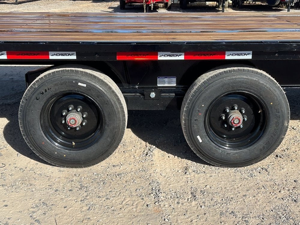22' Horizon FFT Bumper Pull Full Deckover TIlt Trailer - (2) 10K Axles - Bumper Pull Deckover - Deckover Tilt - TrailerSwap