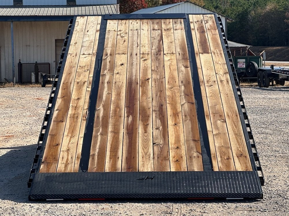 22' Horizon FFT Bumper Pull Full Deckover TIlt Trailer - (2) 10K Axles - Bumper Pull Deckover - Deckover Tilt - TrailerSwap