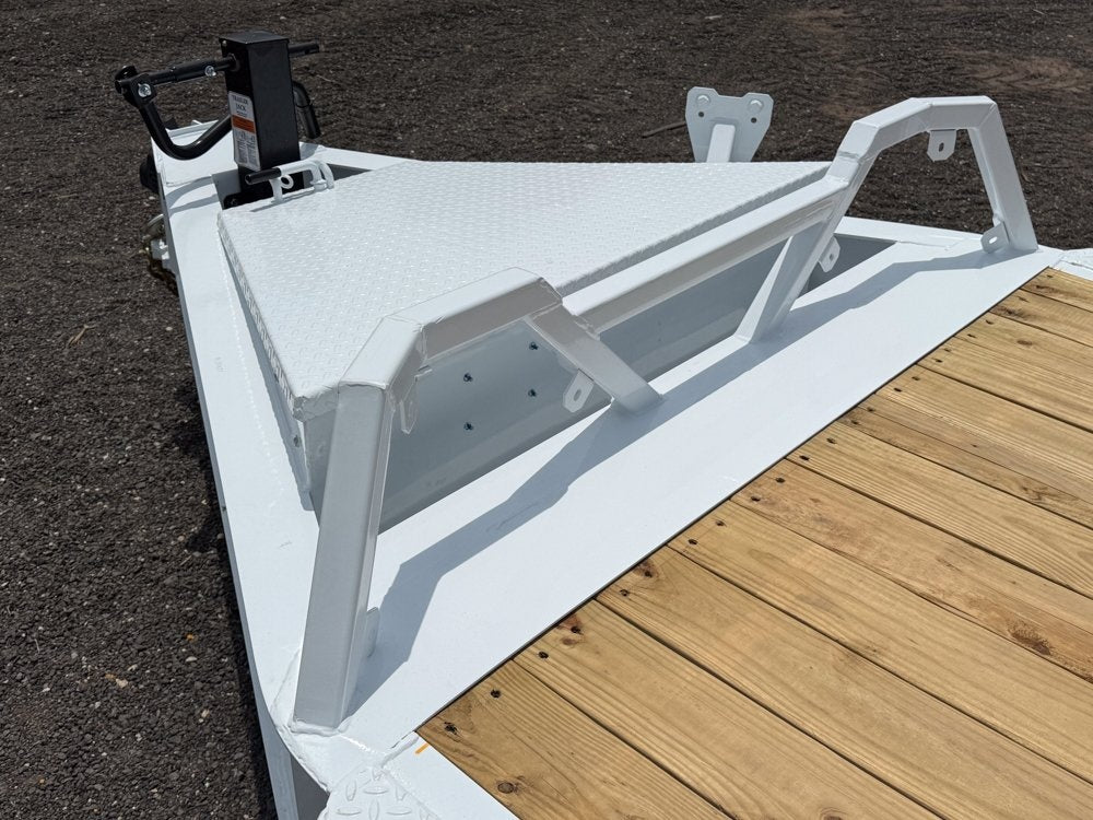 22' Horizon HEH Bumper Pull Equipment Trailer Mega Ramps - (2) 10K Axles - Equipment Trailers - TrailerSwap