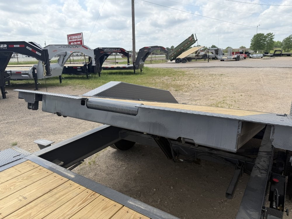 22' Horizon HET Bumper Pull Equipment Tilt Trailer Drive Over Fenders - (2) 10K Axles - Equipment Tilt - Equipment Tilt - TrailerSwap