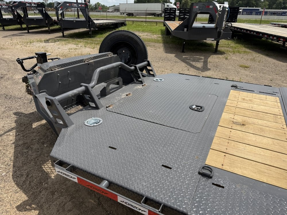 22' Horizon HET Bumper Pull Equipment Tilt Trailer Drive Over Fenders - (2) 10K Axles - Equipment Tilt - Equipment Tilt - TrailerSwap