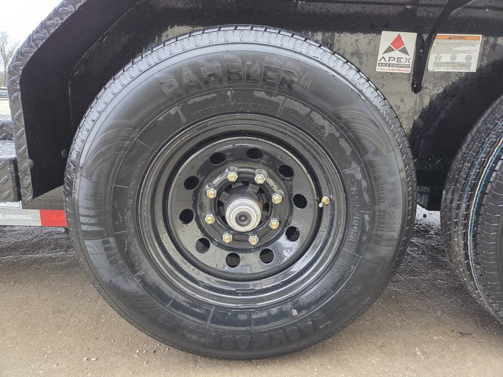 22' Iron Bull TLB Bumper Pull Equipment Tilt Trailer - (2) 7,000 lb Axles - Equipment Tilt - TrailerSwap