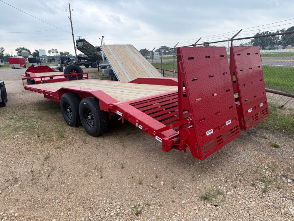 22' Stryker SET Bumper Pull Equipment Trailer DOF - (2) 7K Axles - Low Profile Equipment Trailers - TrailerSwap