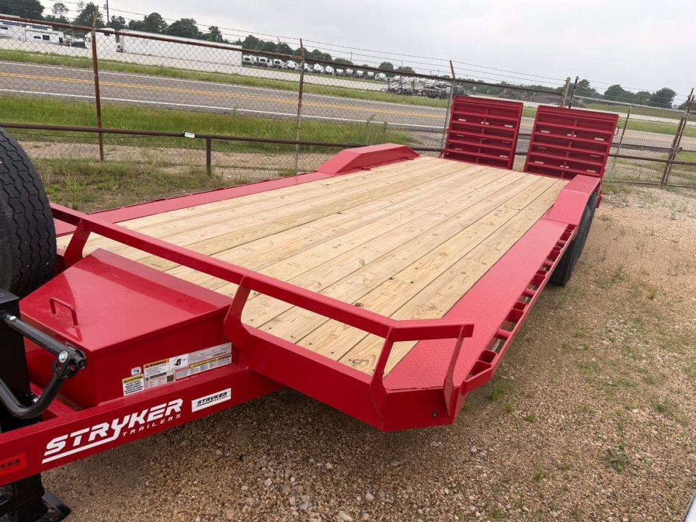 22' Stryker SET Bumper Pull Equipment Trailer DOF - (2) 7K Axles - Low Profile Equipment Trailers - TrailerSwap
