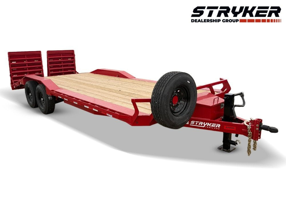 22' Stryker SET Bumper Pull Equipment Trailer DOF - (2) 7K Axles - Low Profile Equipment Trailers - TrailerSwap