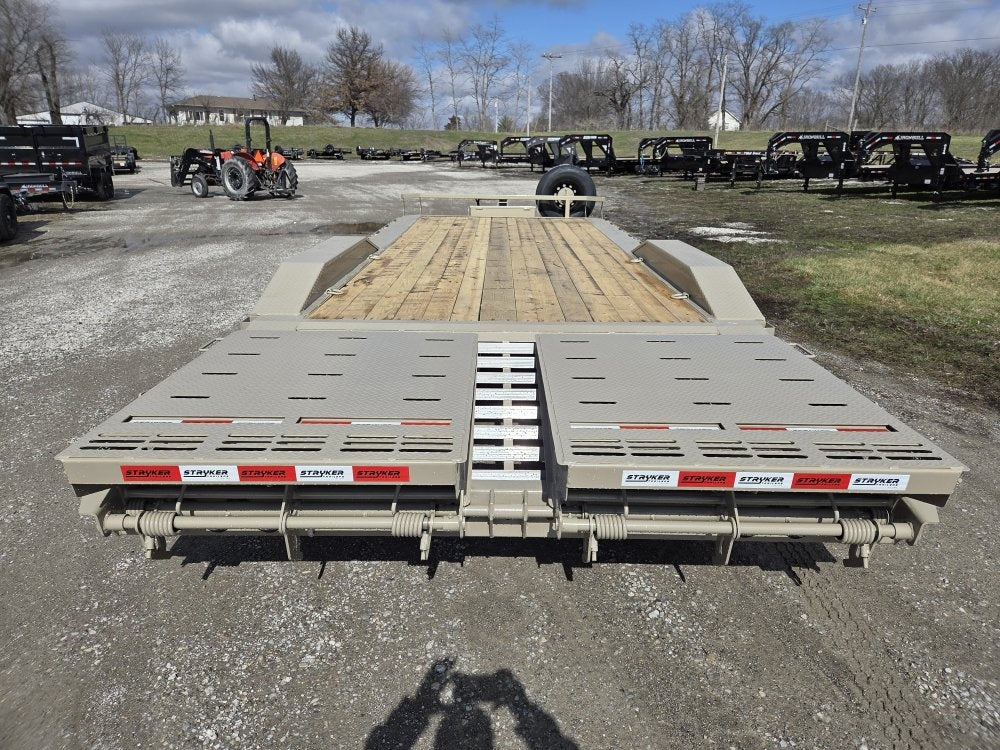 22' Stryker SET Bumper Pull Equipment Trailer DOF - (2) 7K Axles - Low Profile Equipment Trailers - TrailerSwap