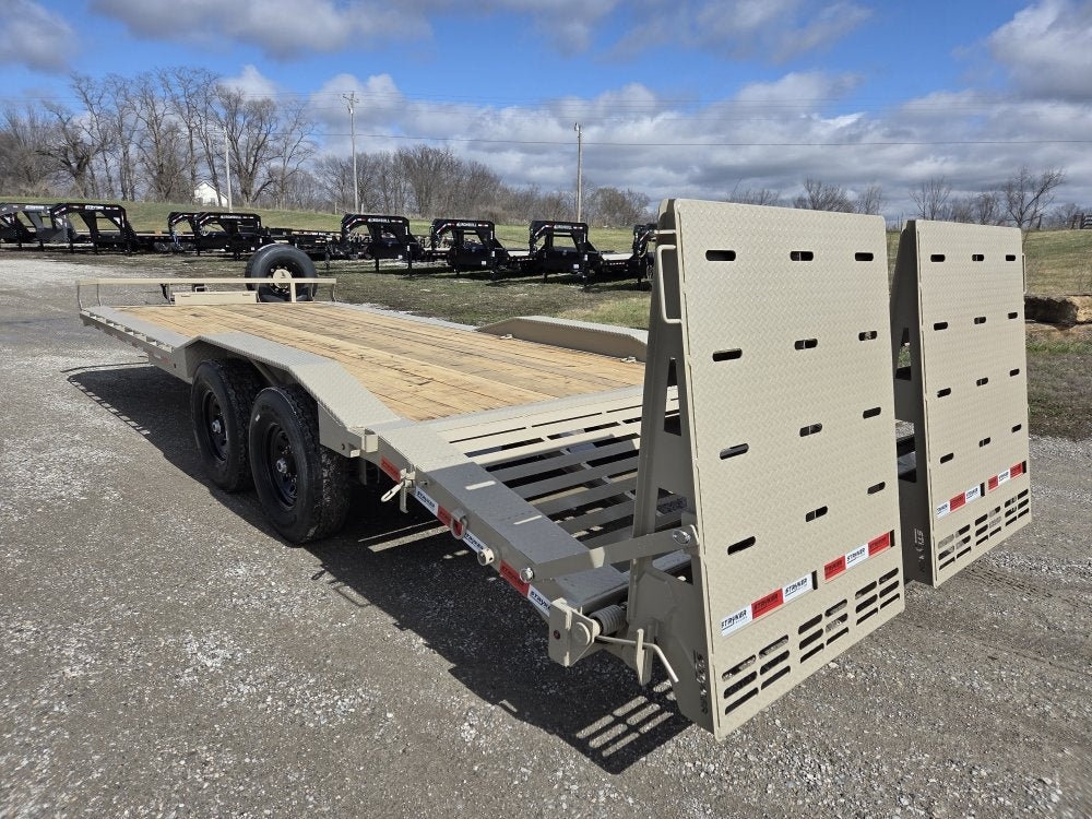 22' Stryker SET Bumper Pull Equipment Trailer DOF - (2) 7K Axles - Low Profile Equipment Trailers - TrailerSwap