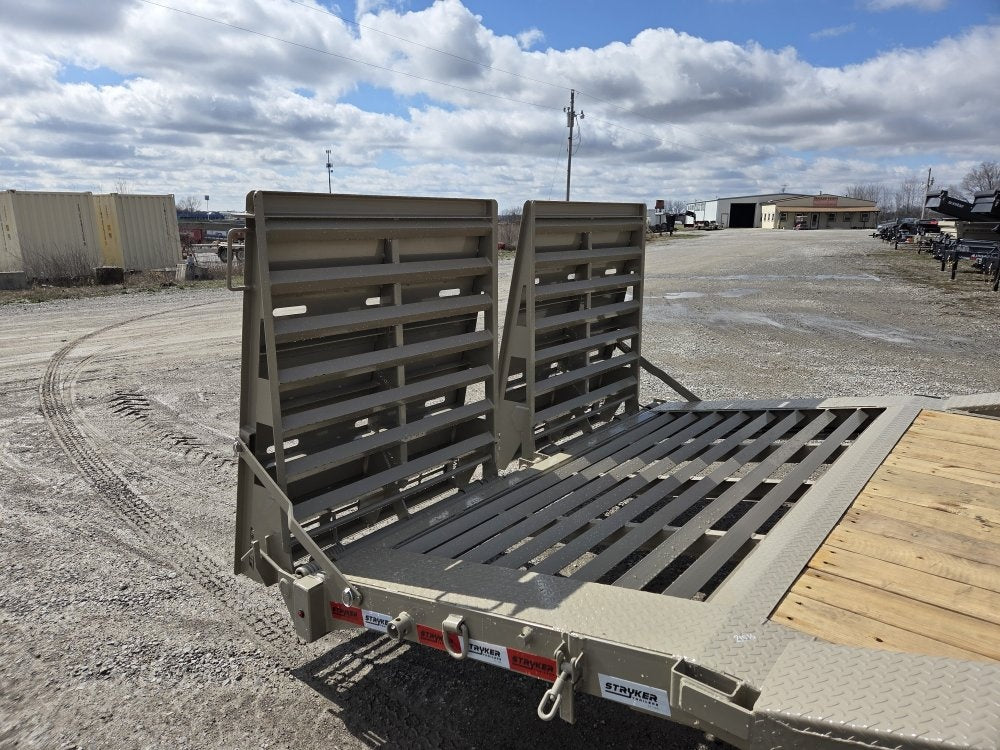 22' Stryker SET Bumper Pull Equipment Trailer DOF - (2) 7K Axles - Low Profile Equipment Trailers - TrailerSwap