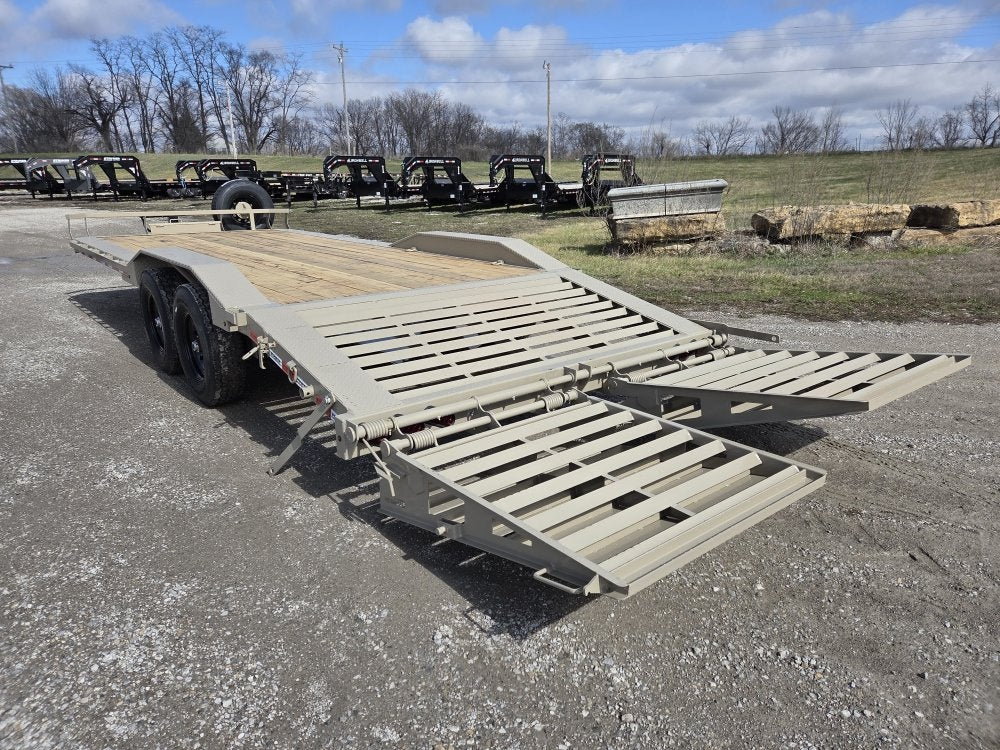 22' Stryker SET Bumper Pull Equipment Trailer DOF - (2) 7K Axles - Low Profile Equipment Trailers - TrailerSwap