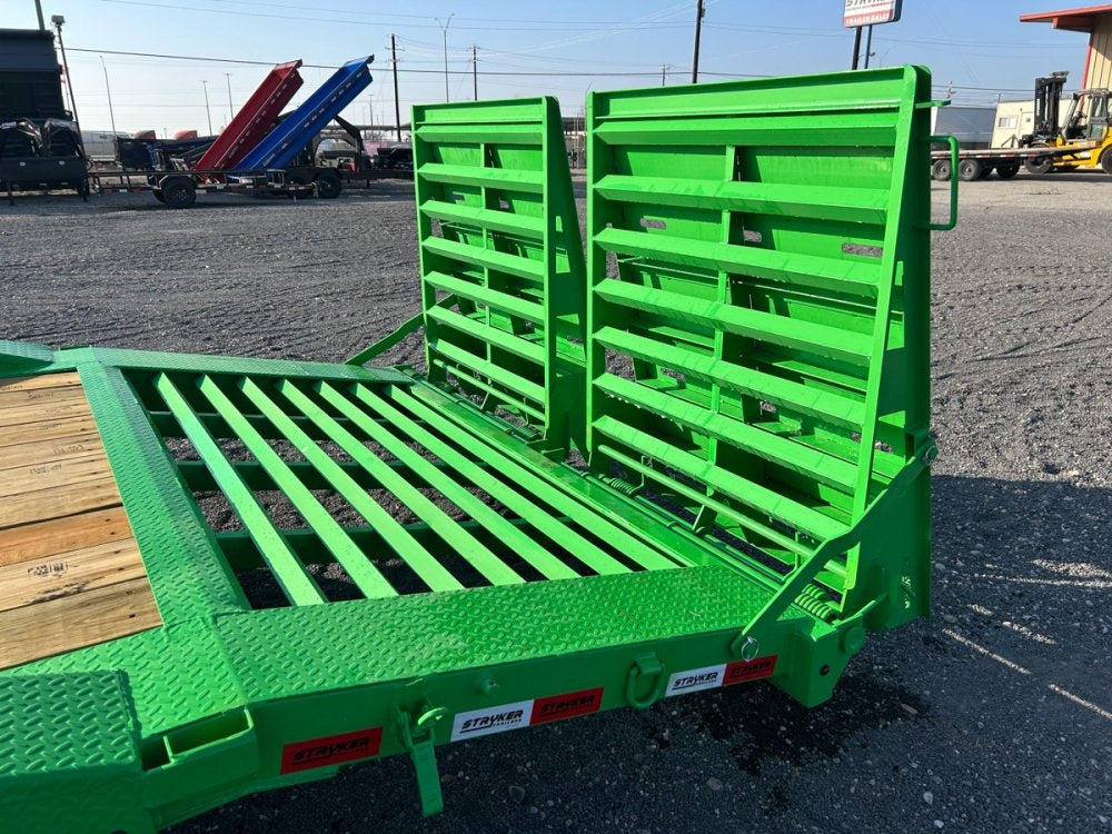 22' Stryker SET Bumper Pull Equipment Trailer DOF - (2) 8K Axles - Low Profile Equipment Trailers - TrailerSwap