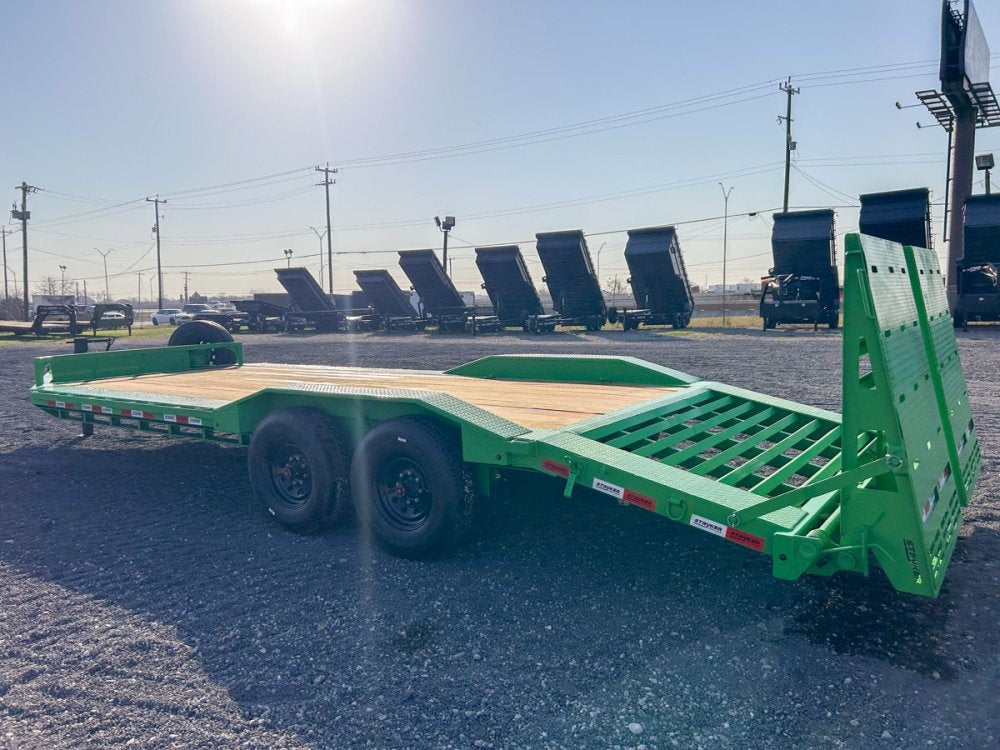 22' Stryker SET Bumper Pull Equipment Trailer DOF - (2) 8K Axles - Low Profile Equipment Trailers - TrailerSwap