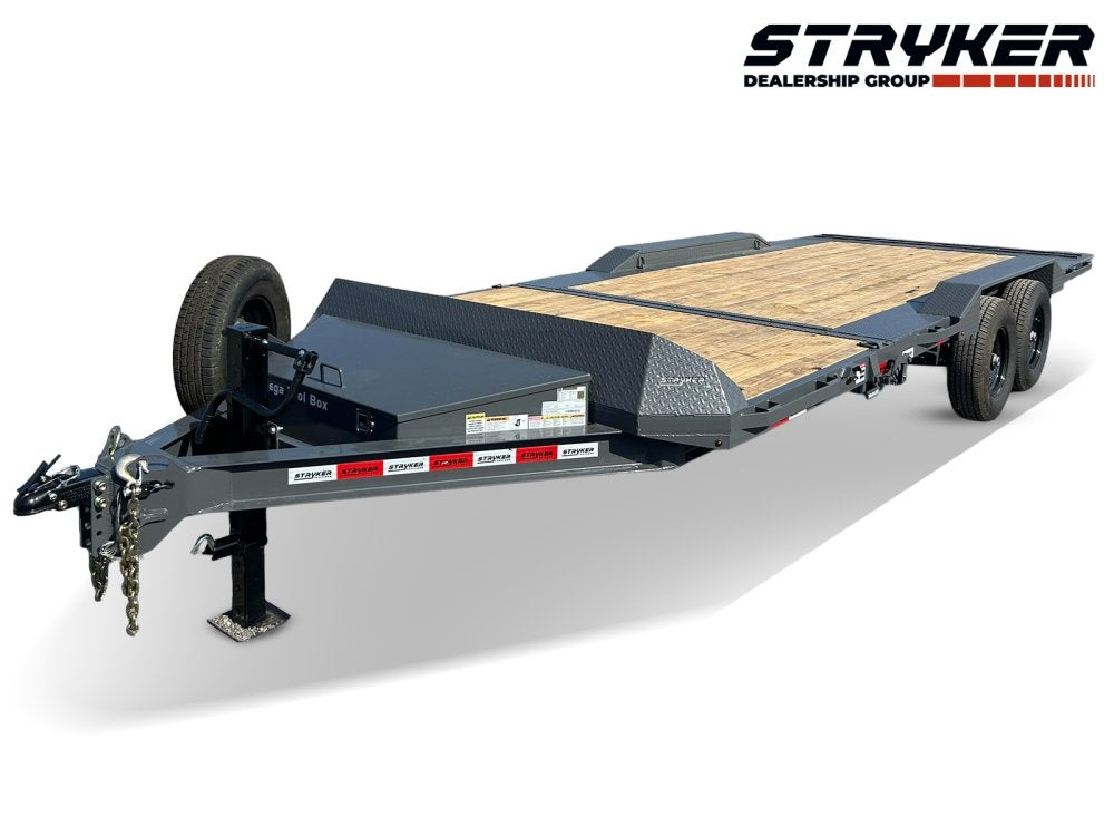 22' Tilt Trailer Drive Over Fenders, 7K Axles - Equipment Tilt - TrailerSwap