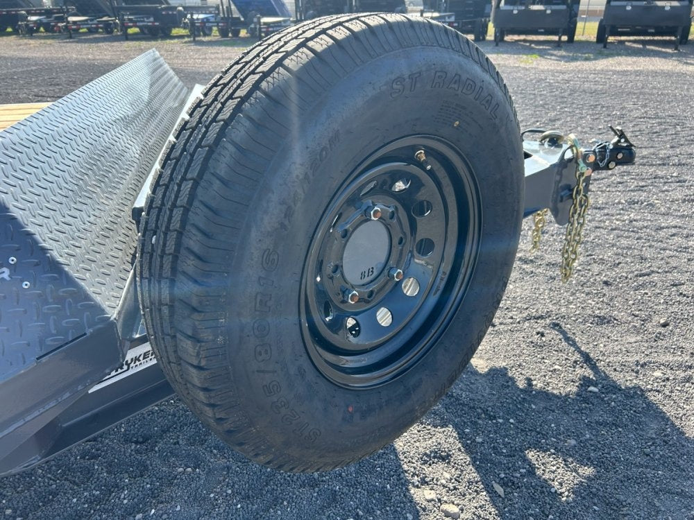 22' Tilt Trailer Drive Over Fenders, 7K Axles - Equipment Tilt - TrailerSwap