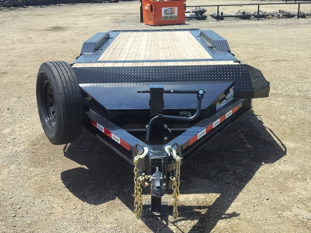 22' Tilt Trailer Drive Over Fenders, 7K Axles - Equipment Tilt - TrailerSwap