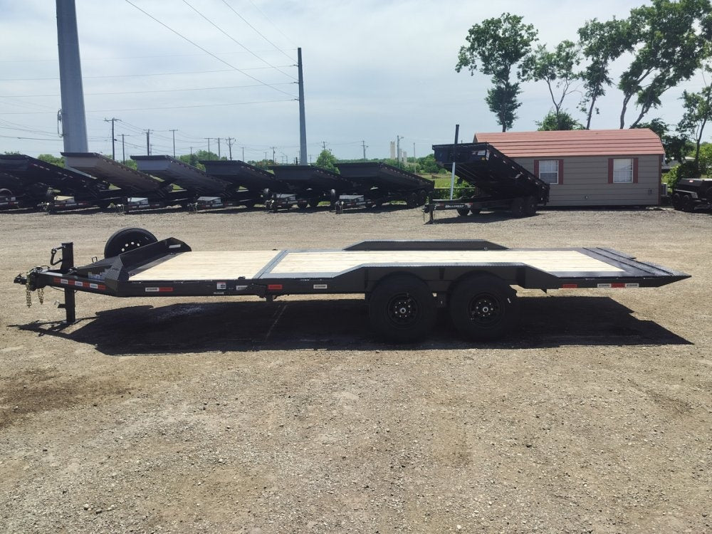 22' Tilt Trailer Drive Over Fenders, 7K Axles - Equipment Tilt - TrailerSwap