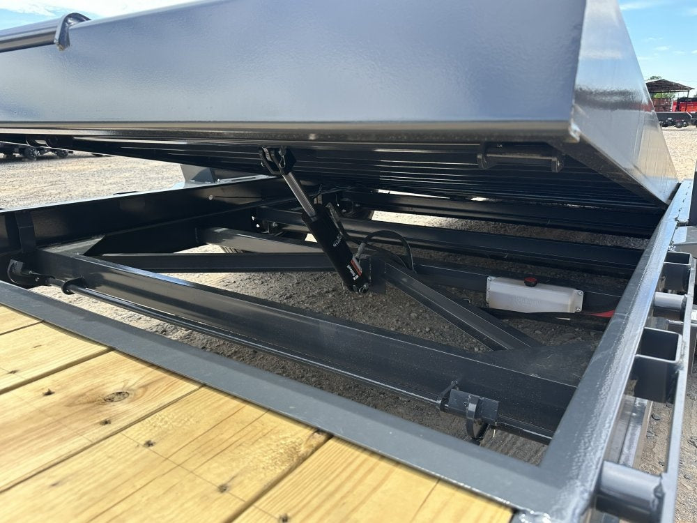 22' Tilt Trailer Lamar (2) 7K Axles 14K GVWR 10K Payload - Equipment Tilt - TrailerSwap