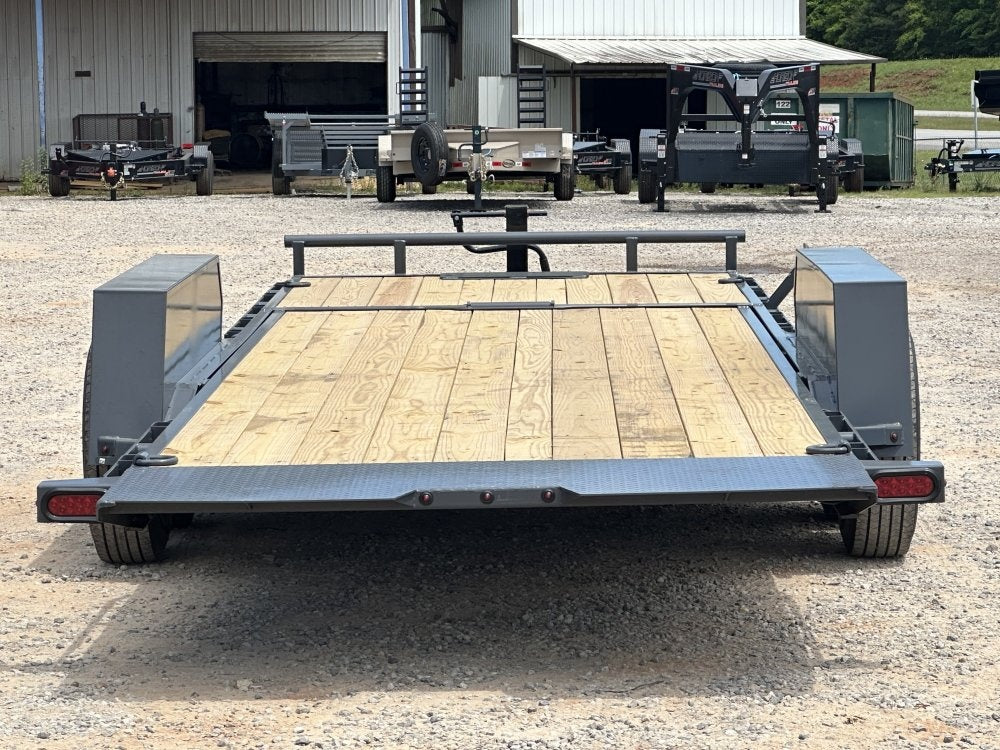 22' Tilt Trailer Lamar (2) 7K Axles 14K GVWR 10K Payload - Equipment Tilt - TrailerSwap
