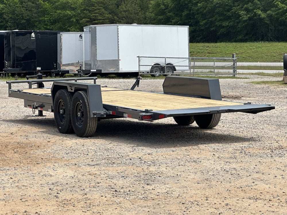 22' Tilt Trailer Lamar (2) 7K Axles 14K GVWR 10K Payload - Equipment Tilt - TrailerSwap
