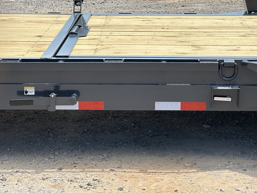 22' Tilt Trailer Lamar (2) 7K Axles 14K GVWR 10K Payload - Equipment Tilt - TrailerSwap