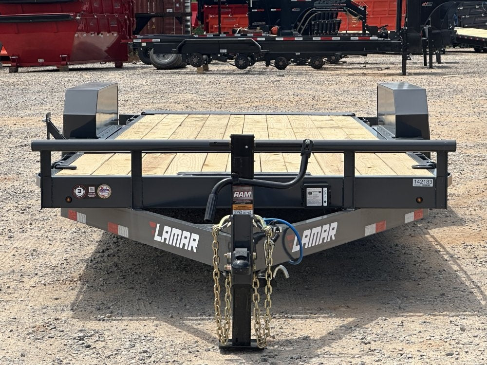 22' Tilt Trailer Lamar (2) 7K Axles 14K GVWR 10K Payload - Equipment Tilt - TrailerSwap