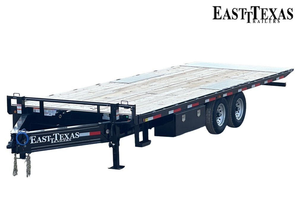24' Bumper Pull Tilt Deckover Trailer - 7k Axles - Tilt Trailers - TrailerSwap