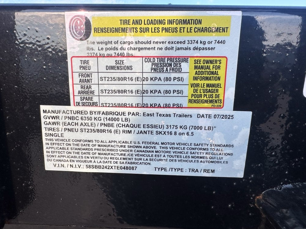 24' Bumper Pull Tilt Deckover Trailer - 7k Axles - Tilt Trailers - TrailerSwap