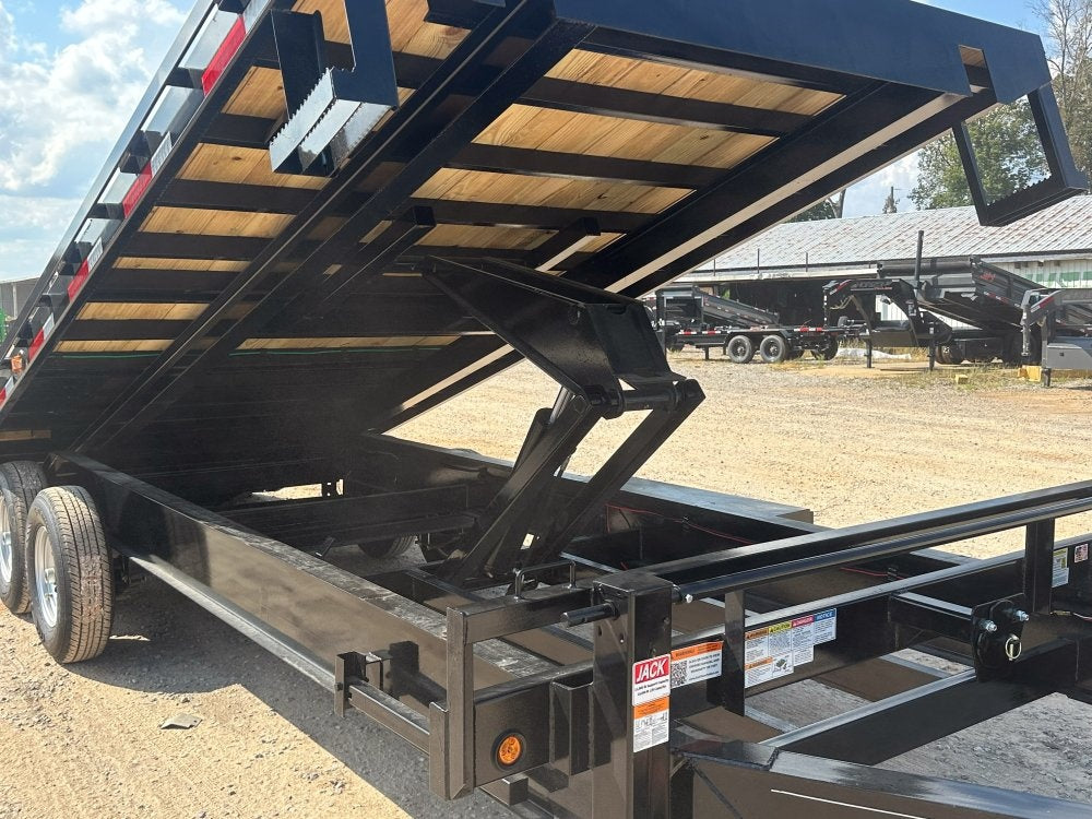 24' Bumper Pull Tilt Deckover Trailer - 7k Axles - Tilt Trailers - TrailerSwap
