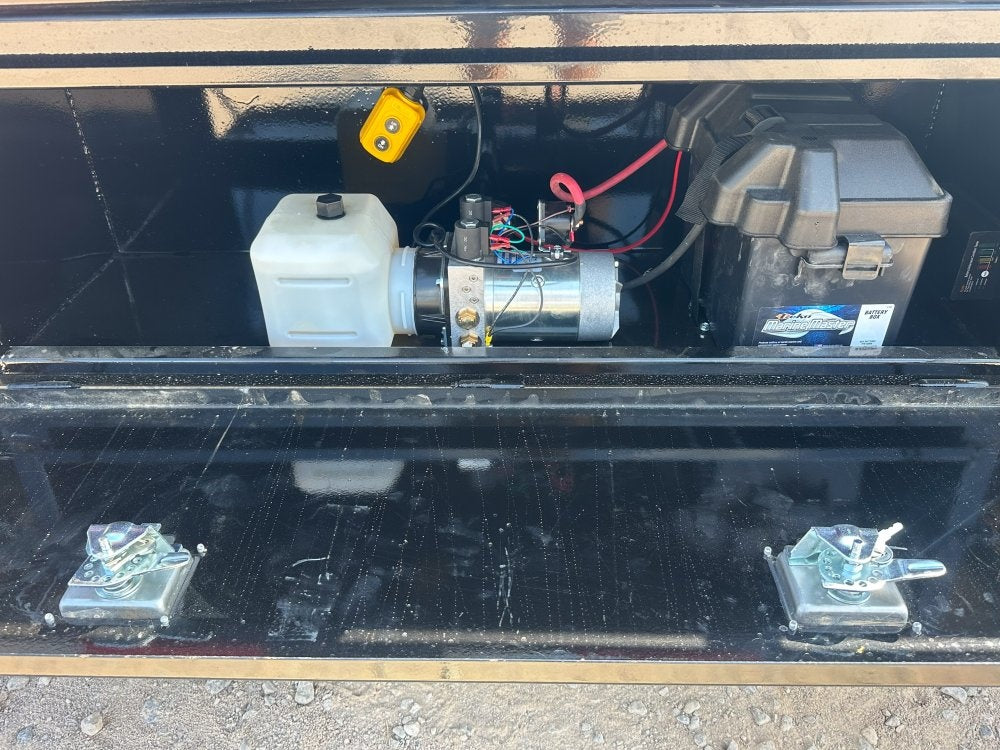 24' Bumper Pull Tilt Deckover Trailer - 7k Axles - Tilt Trailers - TrailerSwap