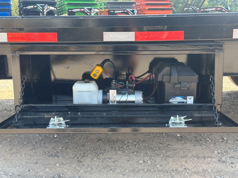 24' Bumper Pull Tilt Deckover Trailer - 7k Axles - Tilt Trailers - TrailerSwap