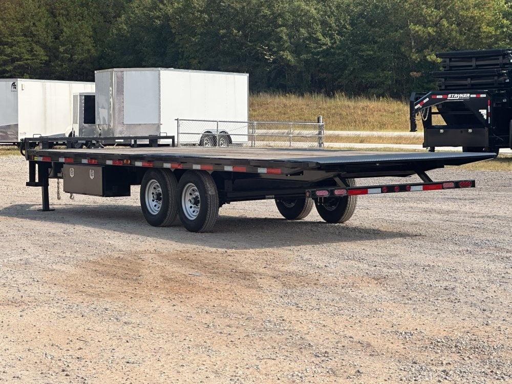 24' Bumper Pull Tilt Deckover Trailer - 7k Axles - Tilt Trailers - TrailerSwap