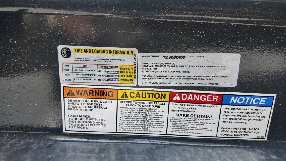 24' H8 Bumper Pull 8K Axles 2' Dovetail - Equipment Trailers - TrailerSwap