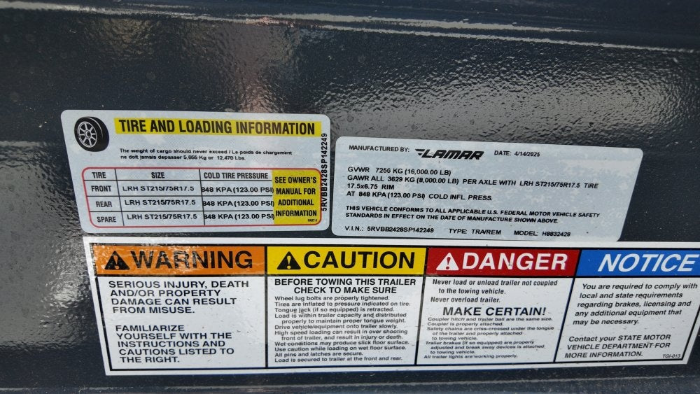 24' H8 Bumper Pull Mega Ramps 8K Axles - Equipment Trailers - TrailerSwap