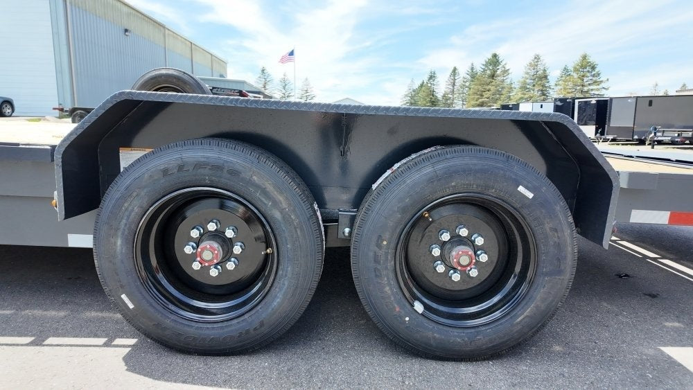 24' H8 Bumper Pull Mega Ramps 8K Axles - Equipment Trailers - TrailerSwap