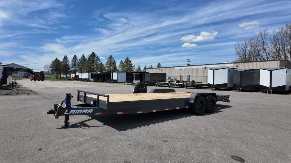 24' H8 Bumper Pull Mega Ramps 8K Axles - Equipment Trailers - TrailerSwap