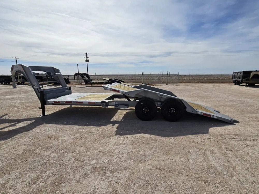24' Horizon ETZ Gooseneck Equipment Tilt Trailer - (2) 8K Axles - Equipment Tilt - TrailerSwap