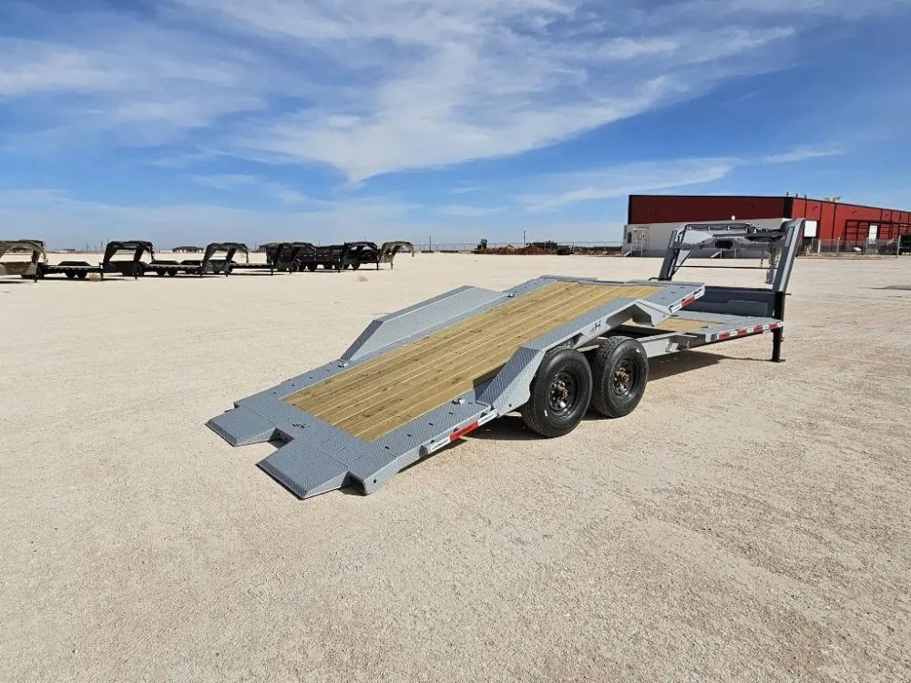 24' Horizon ETZ Gooseneck Equipment Tilt Trailer - (2) 8K Axles - Equipment Tilt - TrailerSwap