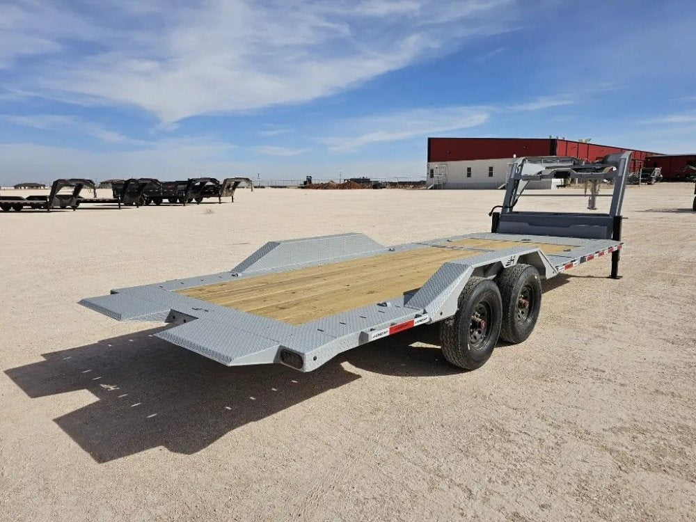 24' Horizon ETZ Gooseneck Equipment Tilt Trailer - (2) 8K Axles - Equipment Tilt - TrailerSwap