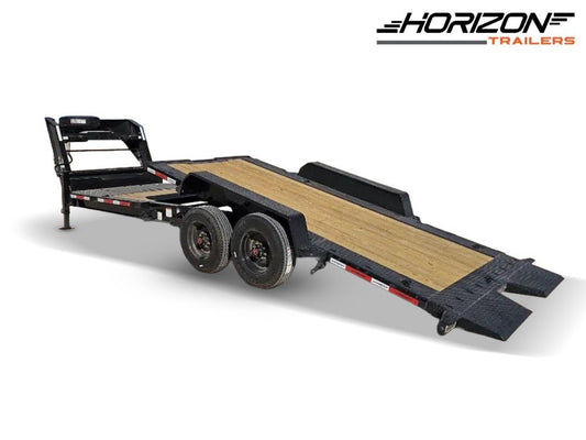 24' Horizon HET Gooseneck Equipment Tilt Trailer - (2) 10K Axles - Equipment Tilt - TrailerSwap