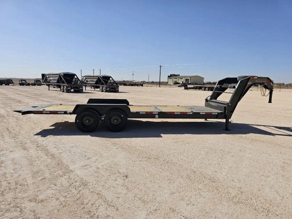 24' Horizon HET Gooseneck Equipment Tilt Trailer - (2) 10K Axles - Equipment Tilt - TrailerSwap