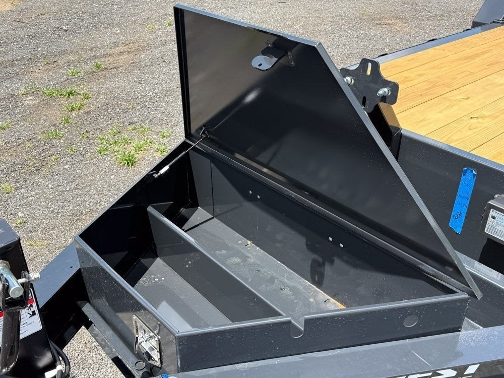 24' I-Beam Equipment Trailer Mega Ramps BP - 8k Axles - 17.6k - Equipment Trailers - Deckover Trailers - TrailerSwap