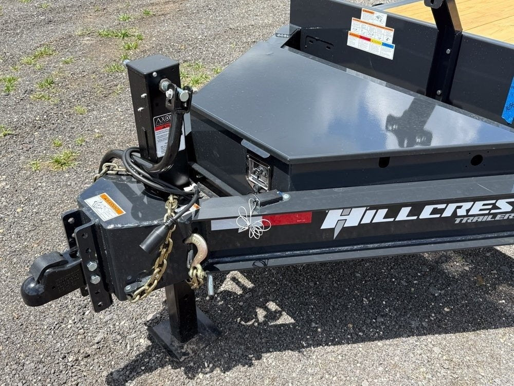 24' I-Beam Equipment Trailer Mega Ramps BP - 8k Axles - 17.6k - Equipment Trailers - Deckover Trailers - TrailerSwap