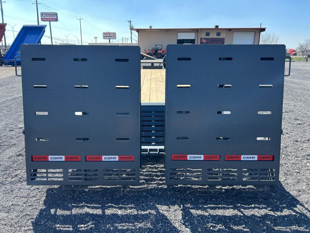 24' Stryker SET Bumper Pull Equipment Trailer DOF - (2) 7K Axles - Low Profile Equipment Trailers - TrailerSwap