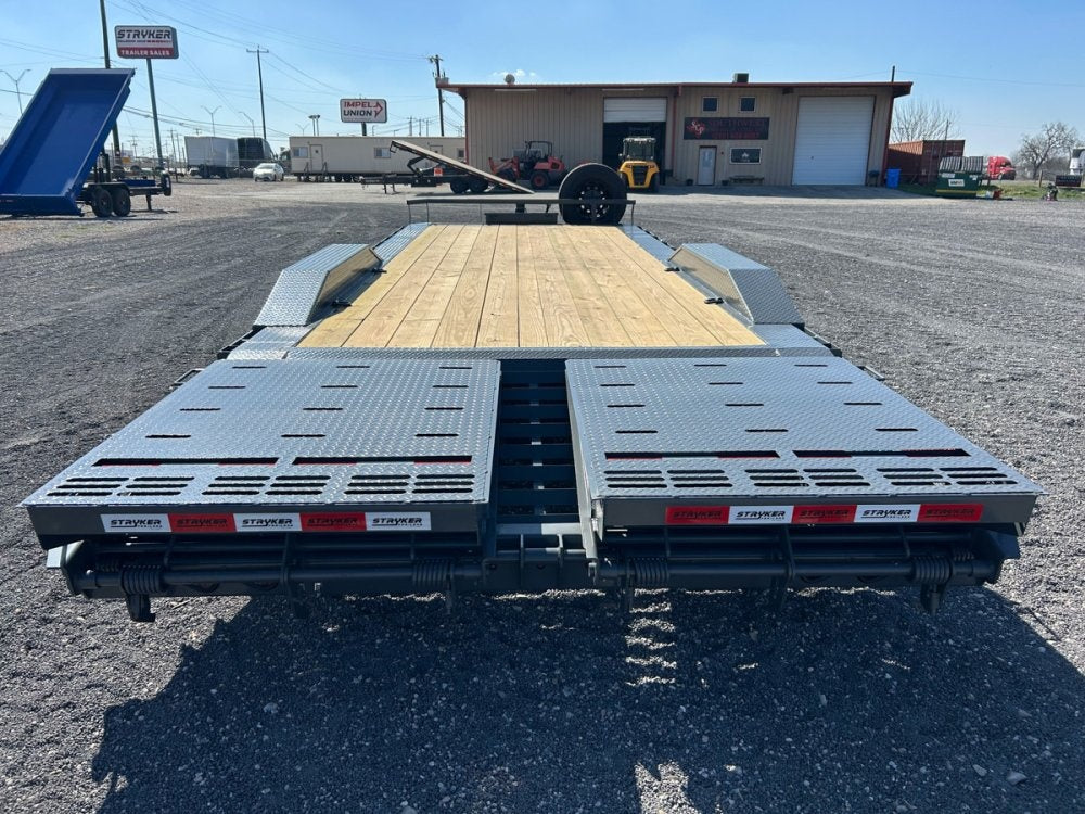 24' Stryker SET Bumper Pull Equipment Trailer DOF - (2) 7K Axles - Low Profile Equipment Trailers - TrailerSwap